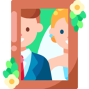 image,frame,valentines day,love and romance,wedding,picture frame,photo frame,newlyweds,bride and groom